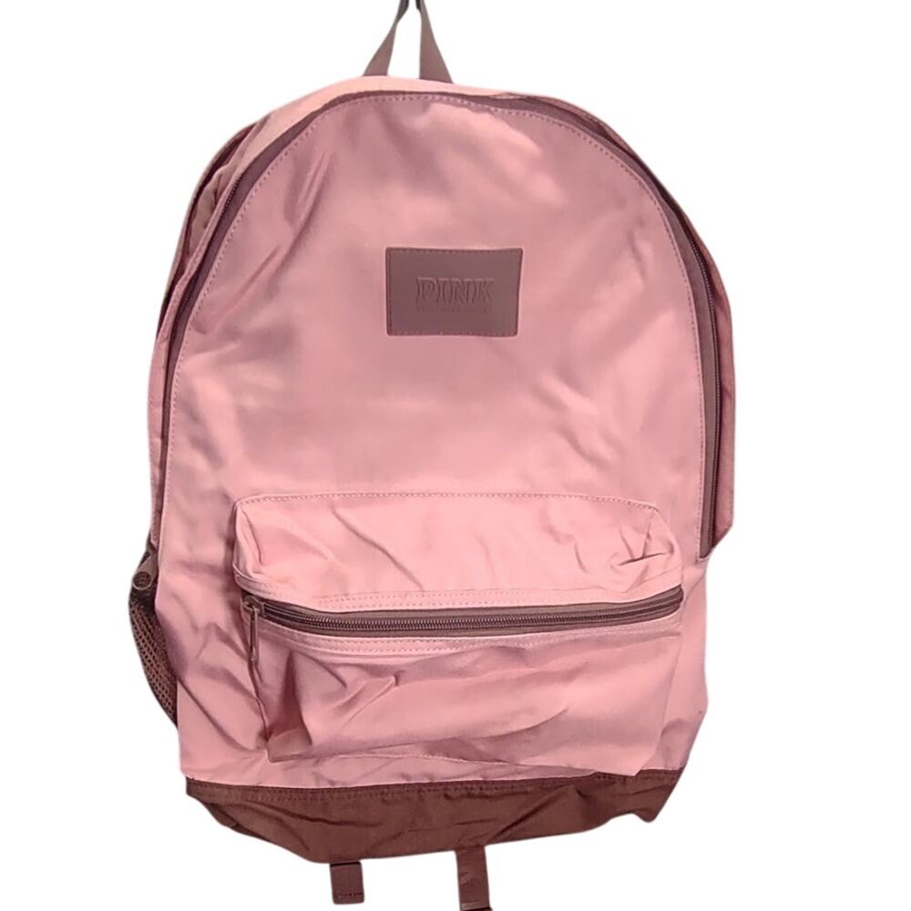 Victoria's Secret Pink Graphic Large Full-Size Campus Backpack Double Layer - Picture 1 of 10